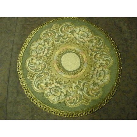 Fastfood 9 in. Begium Doily Verona, Pink FA2570203